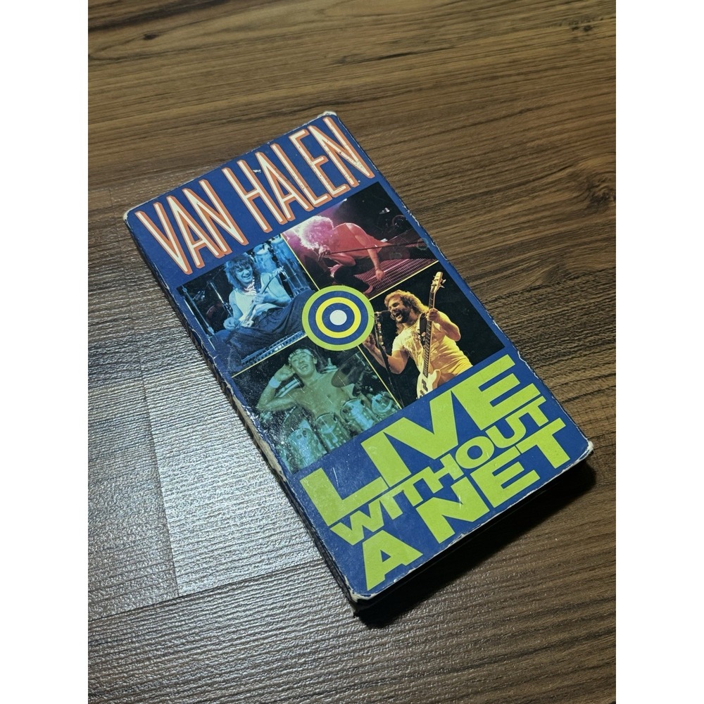 Van Halen, Live Without A Net (VHS, 1986) New Haven Coliseum Connecticut